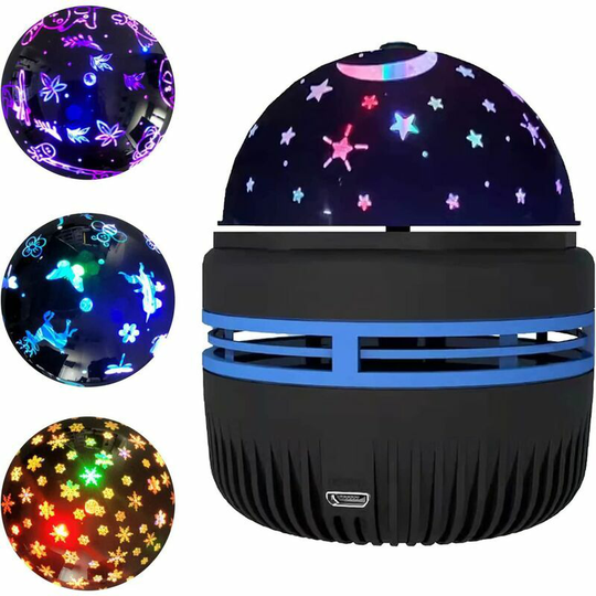 Morejieka - Star Projector Night Light, Galaxy Star Light led Projector Lamp for Kids Room Mini Star Night Light 360° Rotation