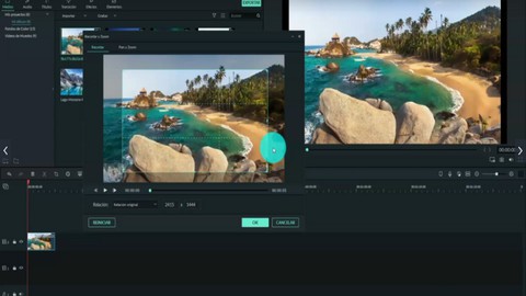 Usando Filmora para editar videos