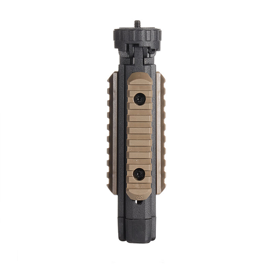 Mini Tacticals Tripod Outdoor Camping Light Holder Bracket Selfie Live Tripod Height Adjustable,Brown - Brown - Swante