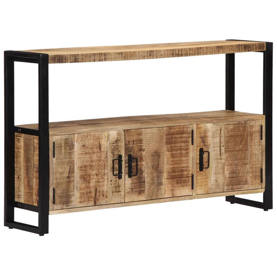 Topdeal - Side Cabinet 120x30x75 cm Solid Mango Wood VDTD13772