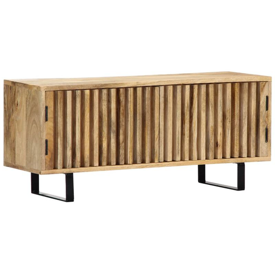 Hommoo - tv Cabinet 90x30x40 cm Solid Mango Wood VD13745
