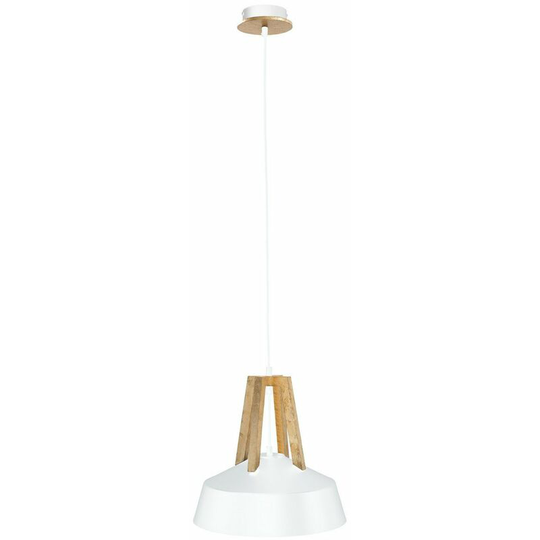 Keter Trix Dome Pendant Ceiling Light White, Gold, 34cm, 1x E27