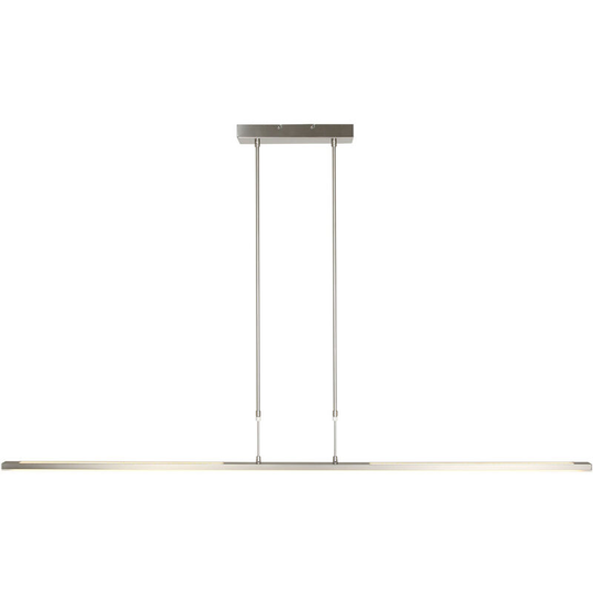 Sienna Zelena Led Integrated Pendant Ceiling Light Light Steel Brushed, Plastic Matt