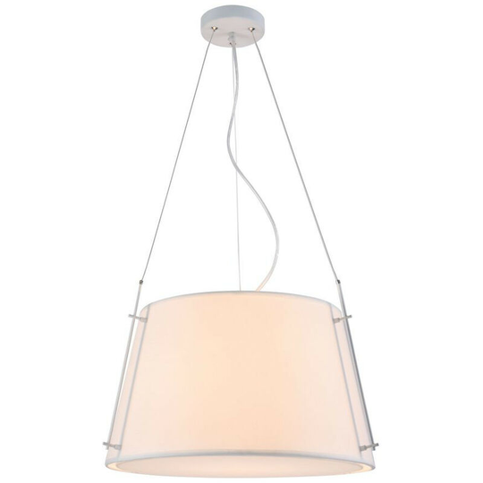 Maytoni Modern - Monic Modern Monic White and Chrome Pendant Ceiling Light