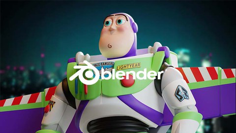 Modeling Buzz Lightyear from "Toy Story" with Blender!