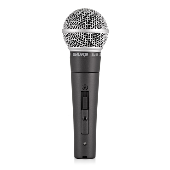 Shure SM58S Dynamic Cardioid Vocal Microphone with Switch