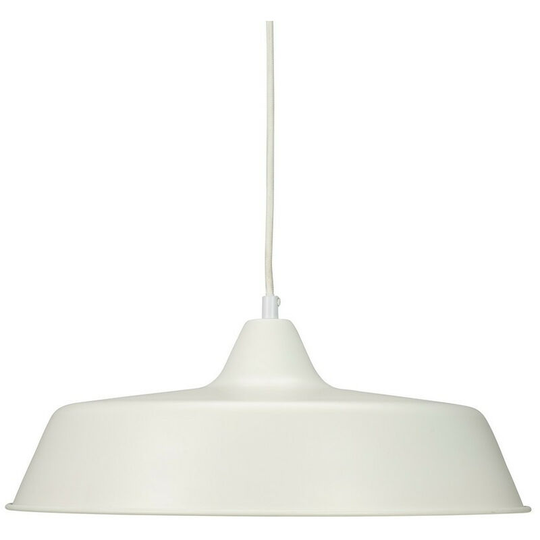 Dyberg Larsen Lighting - Dyberg Larsen Raw Dome Pendant Ceiling Light White