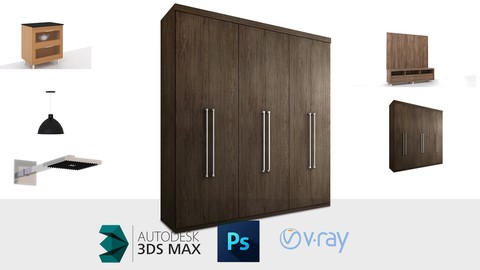 Design de Produtos e Moblias em 3dsmax. Do zero ao Ps.