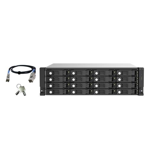 QNAP TL-R1620Sep-RP HDD enclosure Black Grey 2.5/3.5"
