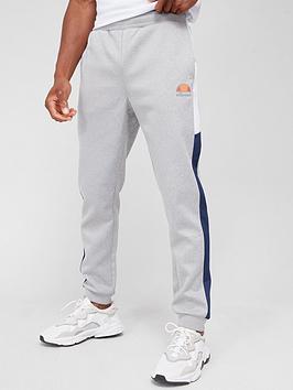 Ellesse Vipolla Jog Pants - Light Grey Marl, Light Grey Marl, Size Xs, Men