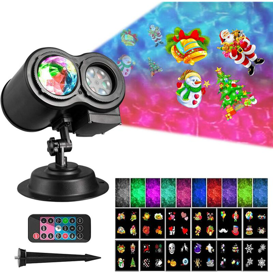Christmas Projector Lamp ,Snowflake Projection Lamp,Christmas Projector Decorative Outdoor Projector Lighting