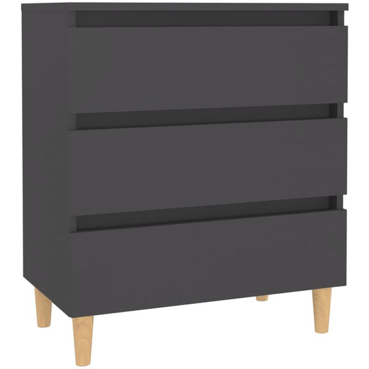 Sideboard Grey 60x35x69 cm Engineered Wood Vidaxl Grey