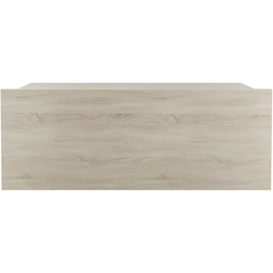 Floating Nightstands 2 pcs Sonoma Oak 40x30x15 cm Chipboard