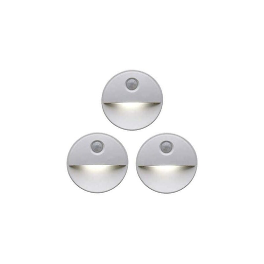 Aougo - Motion Sensor led Night Light | Sleeping tint with led bulbs | Wireless Operation | Perfect for bathroom cabinets, stairs and more