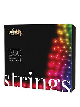 Twinkly Light String - Black/Green
