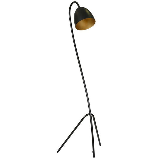 Emibig Haris Black/Gold Tripod Floor Lamp 1x E27