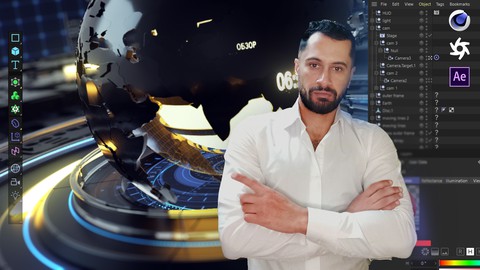Cinema 4D Workshop: How to create a 3D News Opener