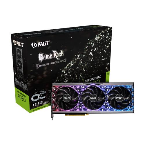 Palit GeForce RTX 4080 GameRock OC NVIDIA GeForce RTX 4080 16 GB GDDR6X