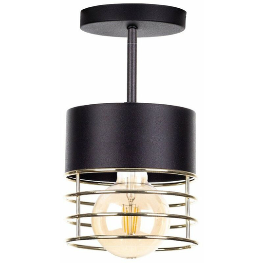 Keter Royal Cylindrical Ceiling Light Gold, 12cm, 1x E27