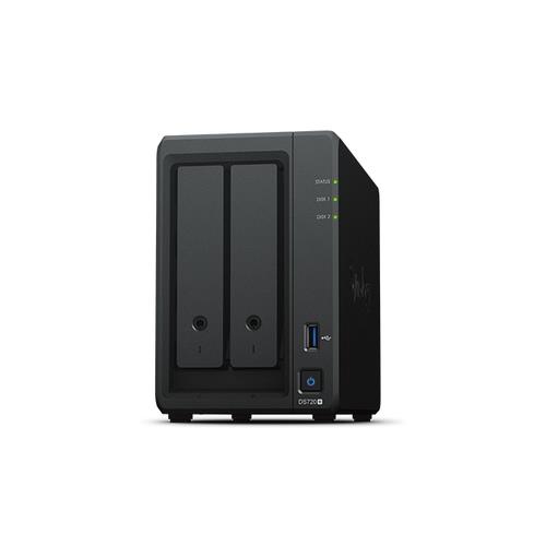 Synology DiskStation DS720+ NAS/storage server Desktop Ethernet LAN Black J4125