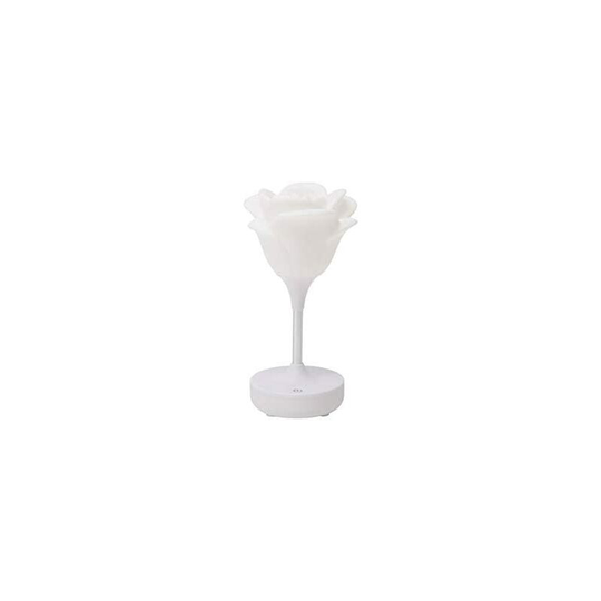 Aougo - Silicone led Night Light, usb Rechargeable Kids Night Light, Touch Led Lamp, 3 Lighting Modes, Non-Slip Detachable, Flower Night Light Lamp