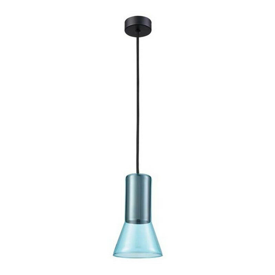 Larissa Perama Dome Ceiling Pendant Light Glass 1x GU10 Blue