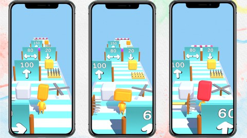 3D Hyper Casual Runner 101 for Android with Unity