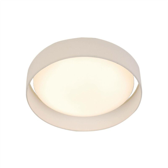 Searchlight Lighting - Searchlight Gianna - Integrated led 1 Light Flush Ceiling Light White