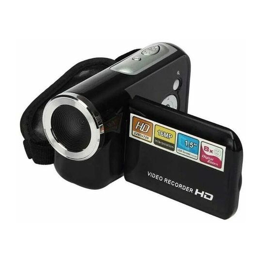 Colorful Camcorder Camcorder, hd 1080P Video Camcorder 16.0 mp 2.0 Inch lcd Screen Digital Camcorder 8X Digital Zoom Pause Function Video Recorder