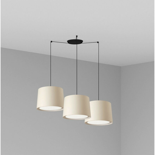 Faro Lighting - Faro conga - Cluster Pendant Ceiling Light Black, E27