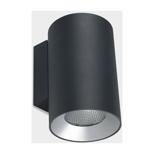 Leds C4 Cosmos Wall Fixture ø131 One Emission Outdoor led Down Light Medium Urban Grey IP55 IK06 4000K