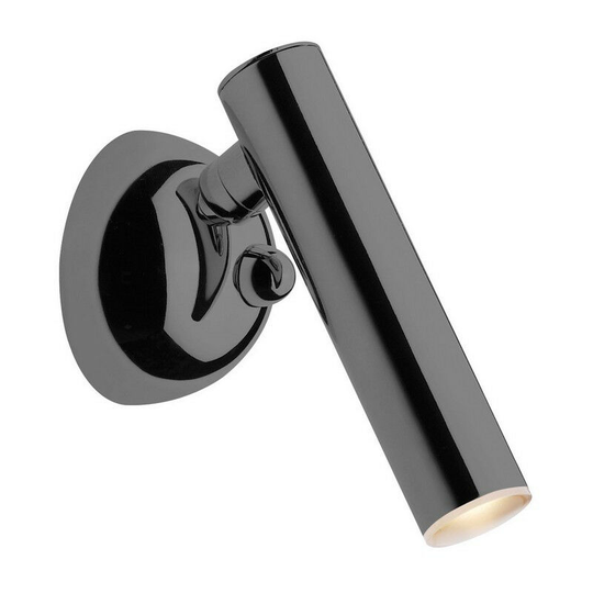 Zumaline Loya Integrated led Reading Light, Pearl Black, 3000K, 450Lm