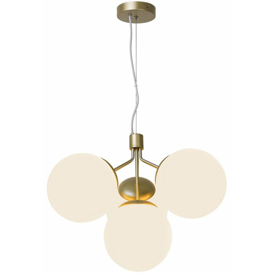 Nordlux Ivona Cluster Pendant Ceiling Light Brass, E27