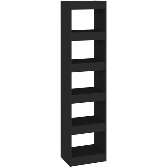 Book Cabinet/Room Divider Black 40x30x166 cm Vidaxl Black