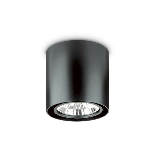 Ideal Lux mood - Indoor 1 Light Surface Mounted Ceiling Lamp Black, GU10