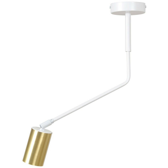 Emibig Lighting - Emibig Verno White Slim Pendant Ceiling Light 1x GU10