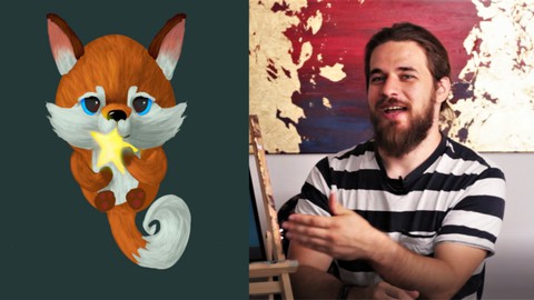 Learn 4 easy CUTE artworks - Procreate digital illustration