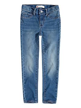 Levi's Girls 710™ Super Skinny Jean - Light Wash, Light Wash, Size Age: 14 Years, Women