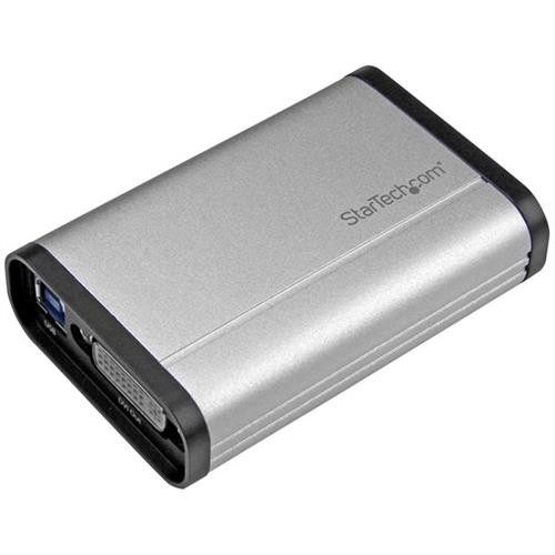 StarTech.com USB 3.0 Capture Device for High-Performance DVI Video - 1080p 60fps - Aluminum