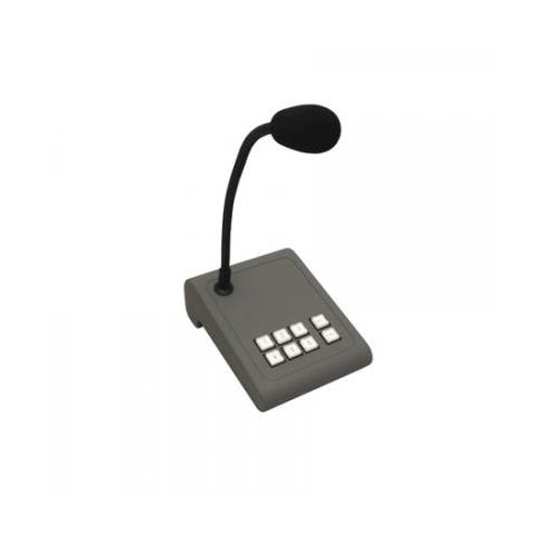 6 Zone Paging Microphone w/ Gooseneck