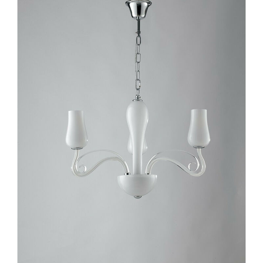 Fan Europe Lighting - Fan Europe angel 3 Light Multi Arm Pendant Ceiling Light White 3xE14 64x45cm