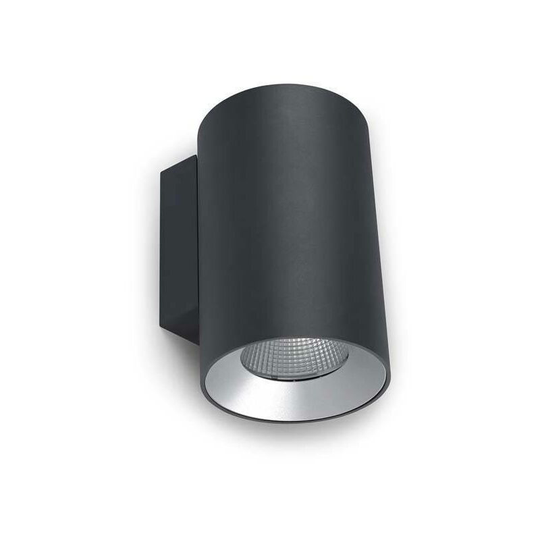 Leds-c4 Lighting - Leds-C4 Cosmos - led Outdoor Small Wall Light Urban Grey IP55