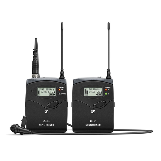 Sennheiser EW 112P G4 Wireless Camera Lavalier Set with ME 2 E Band