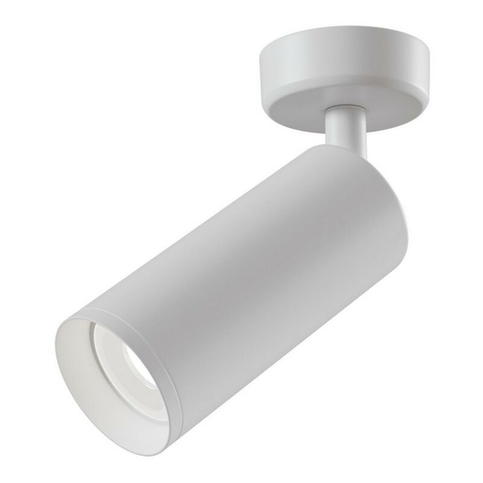 Maytoni Lighting - Focus Spotlight Ceiling Lamp White, 1 Light, GU10
