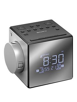Sony Icf-C1Pj Clock Radio With Time Projector
