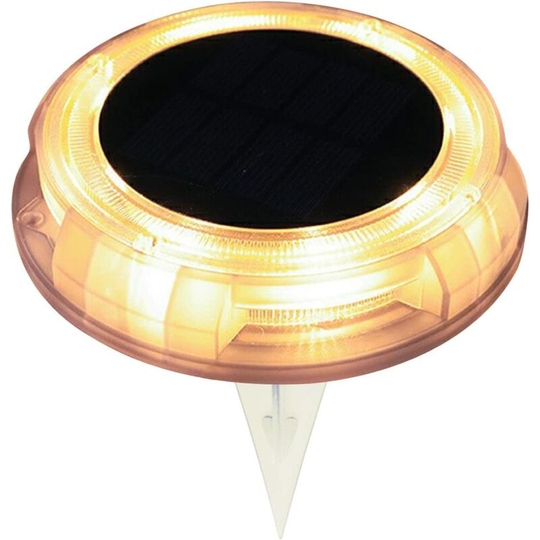 Aougo - 2 Pcs Solar Ground Lights - Waterproof Solar Landscape Lights | Solar Path Lights for Outdoor Garden Yard Patio Pathway Pathway Lighting and