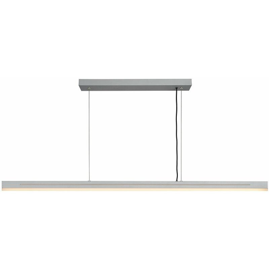Nordlux Skylar led Straight Bar Pendant Ceiling Light Aluminium, 3000K