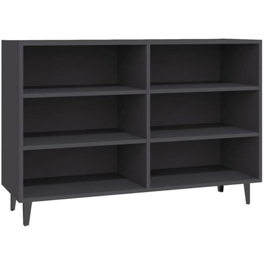 Sideboard Grey 103.5x35x70 cm Engineered Wood Vidaxl Grey