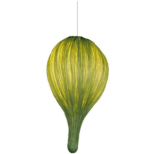 Linea Verdace Radisch Pendant Ceiling Light Green Silk