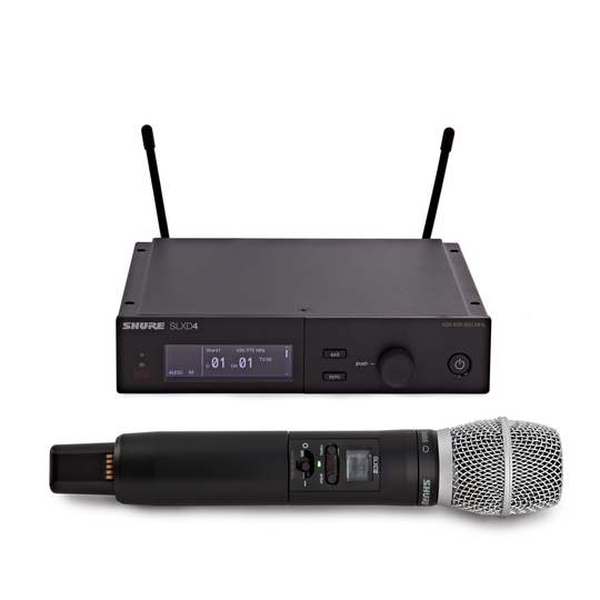 Shure SLXD24/SM86-K59 Handheld Wireless Microphone System